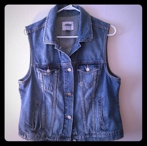 Old Navy denim vest
